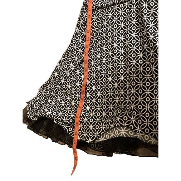 Vintage Byerwear Too Geometric Dress Low Cut Back Formal Wedding Occupational - Picture 9 of 11